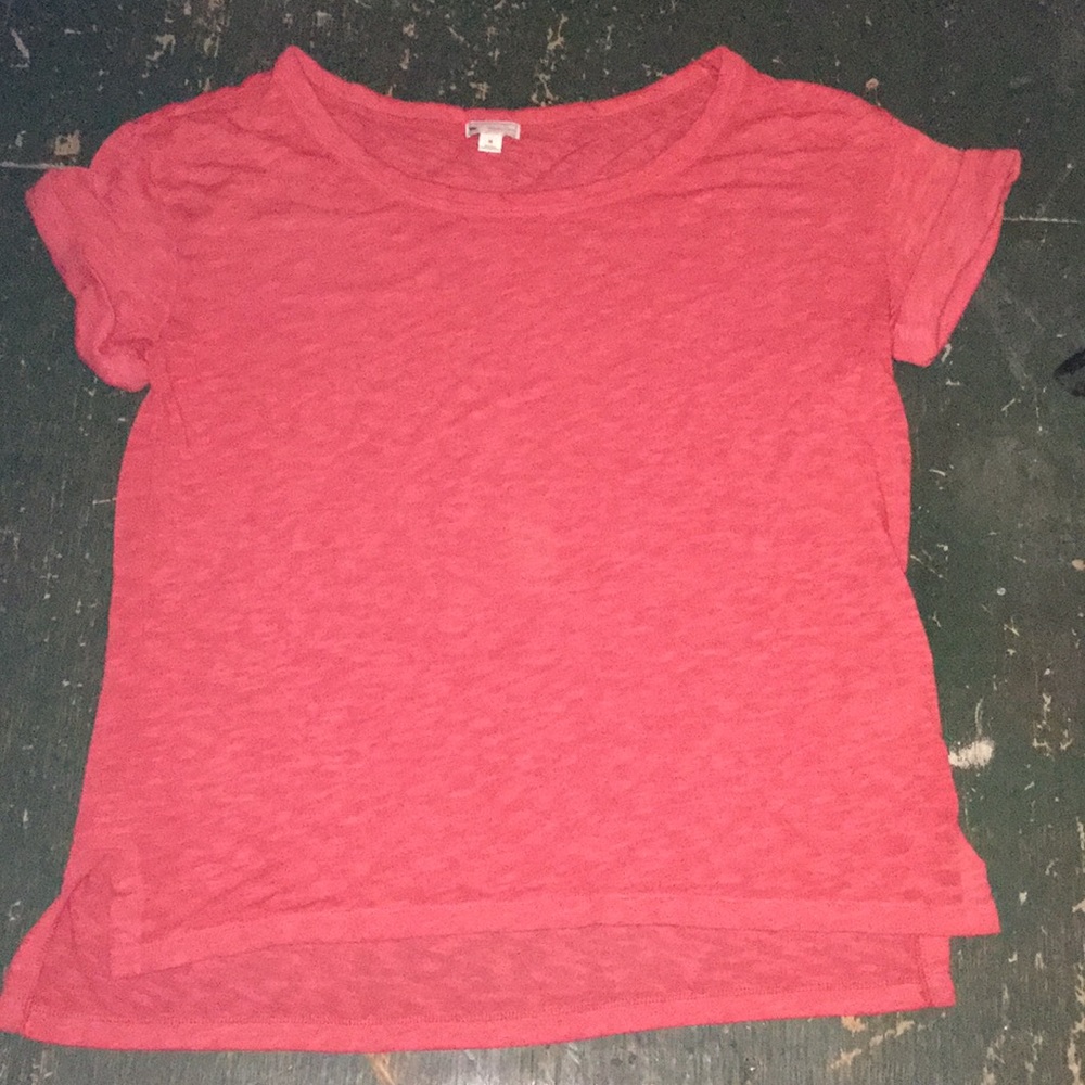 Bright pink top